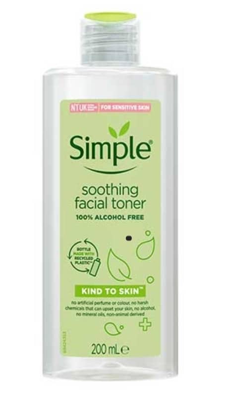 تونر ارامبخش صورت سیمپل