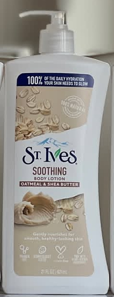 لوسیون بدن سنت ایوز St Ives حاوی عصاره جو دوسر و شی باتر