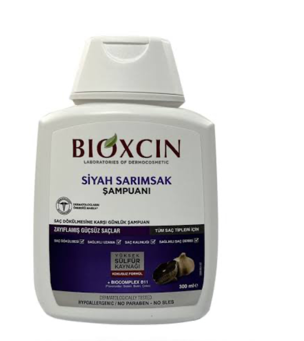 شامپو ضد ریزش سیر سیاه بیوکسین 300 میل