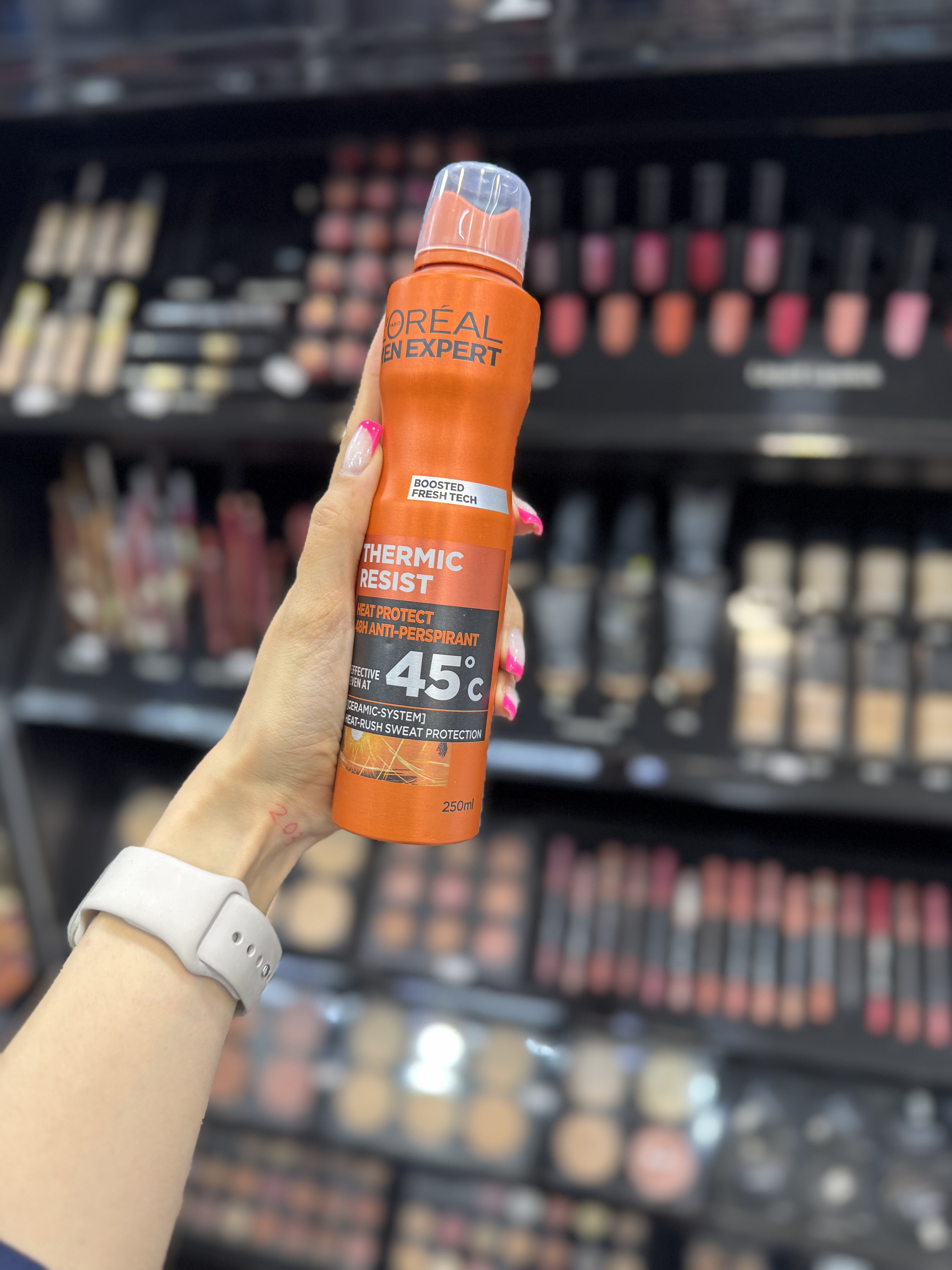 اسپری ضد تعریق لورال سری Men Expert مدل thermic resist (300 میل